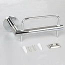 Modern silver chrome toilet paper holder bathroom accessories by Decorbites