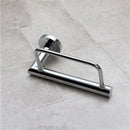 Modern silver chrome toilet paper holder bathroom accessories by Decorbites