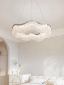 GobekUsa Crystal Bead Chandelier LED Lights for Modern Luxury Home Decor & Bedroom