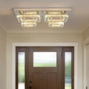 GobekUsa Crystal Ceiling Chandelier: Luxury LED Pendant Lighting for Modern Living Room Decor