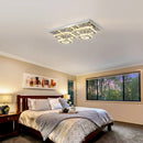 GobekUsa Crystal Ceiling Chandelier: Luxury LED Pendant Lighting for Modern Living Room Decor