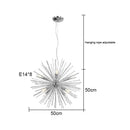 GobekUsa Dandelion Sea Urchin Chandelier LED Indoor Lighting.
