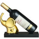 GobekUsa Elephant Wine Rack Table Ornament Home Decor Sculpture Craft Art