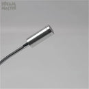 Modern silver flexible led wall lamp bedroom reading sconce by Decorbites