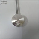 Modern silver flexible led wall lamp bedroom reading sconce by Decorbites