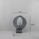 GobekUsa Geometric Crystal Sculpture Home Decor Figurine