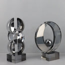 GobekUsa Geometric Crystal Sculpture Home Decor Figurine