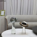 GobekUsa Geometric Crystal Star Desk Sculpture - Room Aesthetic Decor