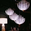 GobekUsa Geometric Iron Chandelier | Nordic Loft Pendant Light Fixture