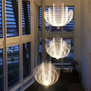 GobekUsa Geometric Iron Chandelier | Nordic Loft Pendant Light Fixture