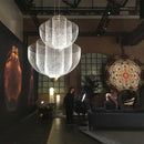 GobekUsa Geometric Iron Chandelier | Nordic Loft Pendant Light Fixture
