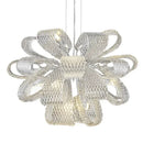 GobekUsa Glass Pinecone LED Chandelier: Modern Art Deco Pendant Lighting