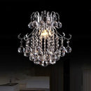 GobekUsa Crystal Chandelier: Modern Silver/Gold Lustre De Cristal Pendant Light for Living Room
