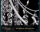GobekUsa Crystal Chandelier: Modern Silver/Gold Lustre De Cristal Pendant Light for Living Room
