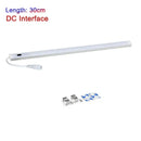Modern silver rectangular led cabinet light with hand sweep switch kitchen by Decorbites