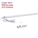 Modern silver rectangular led cabinet light with hand sweep switch kitchen by Decorbites