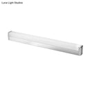 GobekUsa Modern LED Silver Vanity Wall Sconce Light in Warm/White for Bathroom