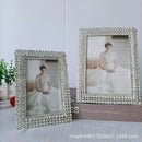 GobekUsa Diamond Metal Picture Frame: Fashionable Desktop Décor & Birthday Gift