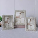GobekUsa Diamond Metal Picture Frame: Fashionable Desktop Décor & Birthday Gift