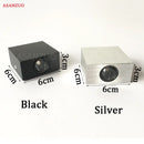 Modern silver square wall lamp – living room solar led light by Decorbites