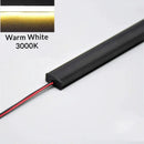 Modern silver u-shape led bar strip light kitchen under cabinet tube by Decorbites