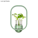 GobekUsa Macaron Metal LED Wall Sconce with Plant Pot for Bedroom - Grey/Yellow/Blue