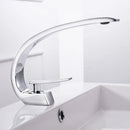 GobekUsa Basin Faucet: Modern Brass Bathroom Mixer Tap with Single Handle and Single Hole