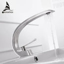GobekUsa Basin Faucet: Modern Brass Bathroom Mixer Tap with Single Handle and Single Hole