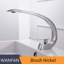 GobekUsa Basin Faucet: Modern Brass Bathroom Mixer Tap with Single Handle and Single Hole