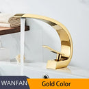 GobekUsa Basin Faucet: Modern Brass Bathroom Mixer Tap with Single Handle and Single Hole