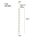 GobekUsa Crystal Gold Chain Chandelier Ceiling Lamp for Home Décor