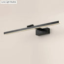 GobekUsa Rotatable LED Vanity Mirror Light: Sleek Metal Linear Wall Sconce for Bathrooms