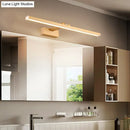 GobekUsa Rotatable LED Vanity Mirror Light: Sleek Metal Linear Wall Sconce for Bathrooms