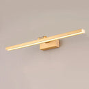 GobekUsa Rotatable LED Vanity Mirror Light: Sleek Metal Linear Wall Sconce for Bathrooms