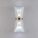 GobekUsa Modern Simple Wall Lamp Lights Scone for Bedroom Bathroom Black Gold