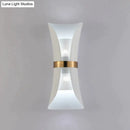GobekUsa Modern Simple Wall Lamp Lights Scone for Bedroom Bathroom Black Gold