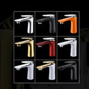 GobekUsa Basin Faucet Hot&Cold Mixer Tap Brass Gold/Chrome/White/Red/Black for Bathroom Sink