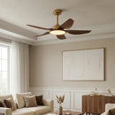 Modern Sirocco Breeze Luxury Ceiling Fan Light