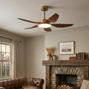 Modern Sirocco Breeze Luxury Ceiling Fan Light