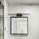 GobekUsa Sleek LED Black Vanity Wall Light - Modern Wall Mounted Lighting for Bathroom in Warm/White Light