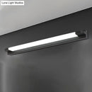 GobekUsa Modern LED Vanity Sconce Light for Bathroom - Slim 18"/21.5" Wide, Warm/White Lighting, Metal Finish (Black/White)