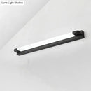 GobekUsa Modern LED Vanity Sconce Light for Bathroom - Slim 18"/21.5" Wide, Warm/White Lighting, Metal Finish (Black/White)