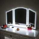 GobekUsa Modern Slim Vanity Strip Light: Metal LED Make-Up Lighting in White with On/Off Switch