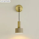 GobekUsa Modern Small Wall Mounted Metallic Bedside Reading Light