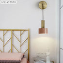 GobekUsa Modern Small Wall Mounted Metallic Bedside Reading Light