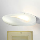 GobekUsa Modern Smiling Face LED Wall Lamp for Corridors - Black/White