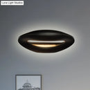 GobekUsa Modern Smiling Face LED Wall Lamp for Corridors - Black/White