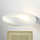 GobekUsa Modern Smiling Face LED Wall Lamp for Corridors - Black/White