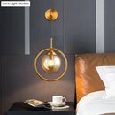 GobekUsa Contemporary Smoke Gray/Clear/Amber Glass Wall Lamp: Single Brass Finish Sconce Light Fixture