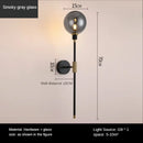 GobekUsa Glass Ball LED Wall Light for Home Decor and Lighting Ambiance